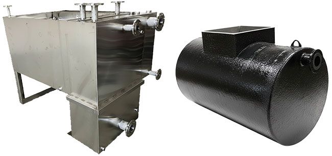 Ecologix above and below ground oil water separators