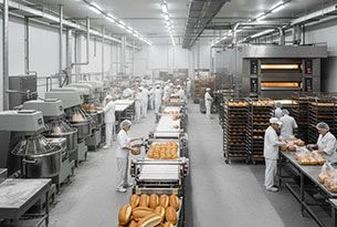 Commercial Bakery Wastewater Treatment Flow Diagram