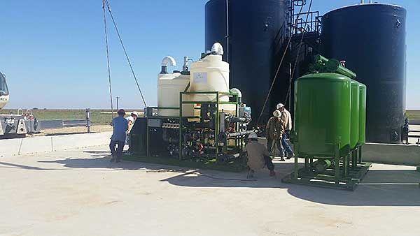 Oklahoma Produced Water Treatment Facility Installation