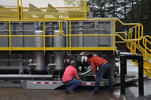 Ecologix ITS-1500 for Produced Wastewater Treatment