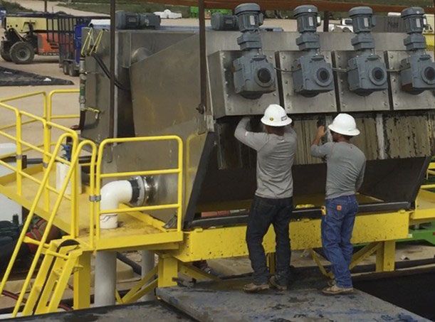 Multiplate Screw Press Dewatering System - Ecologix Environmental Systems