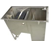 Clean Water Sump & Sludge Hopper Option for Above Ground Oil Water Separators