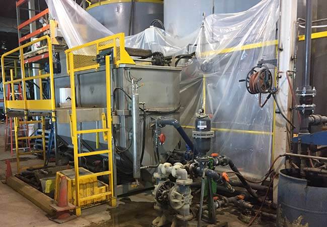 Zero discharge system to manage multiple types of polluted wastewater