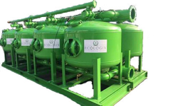 Pressure filter model 5424 - Activated glass filtration housing array