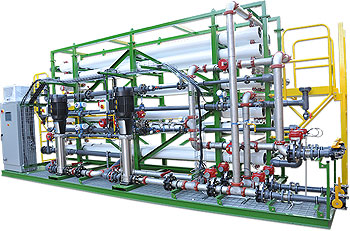 Reverse Osmosis System Front View