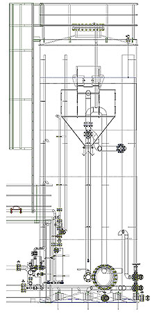 ECO Anaerobic Treatment System Technical Drawing